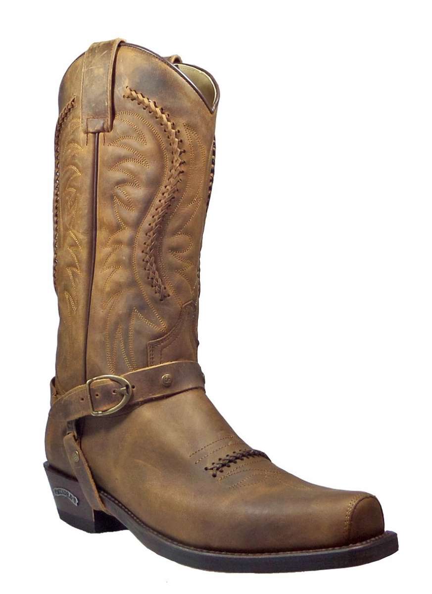 Sendra Biker Boots 3434 braun Grischott Store